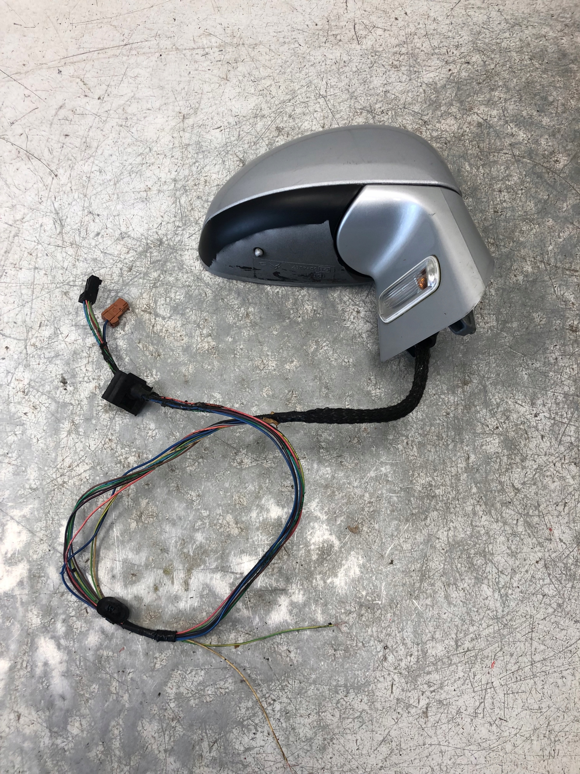 mirror right 6+2+2 PIN CITROEN C4 and