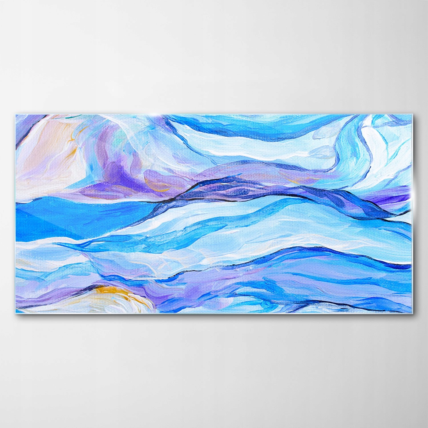 

Obraz Szklany Dekor Abstrakcja Akwarele 120x60
