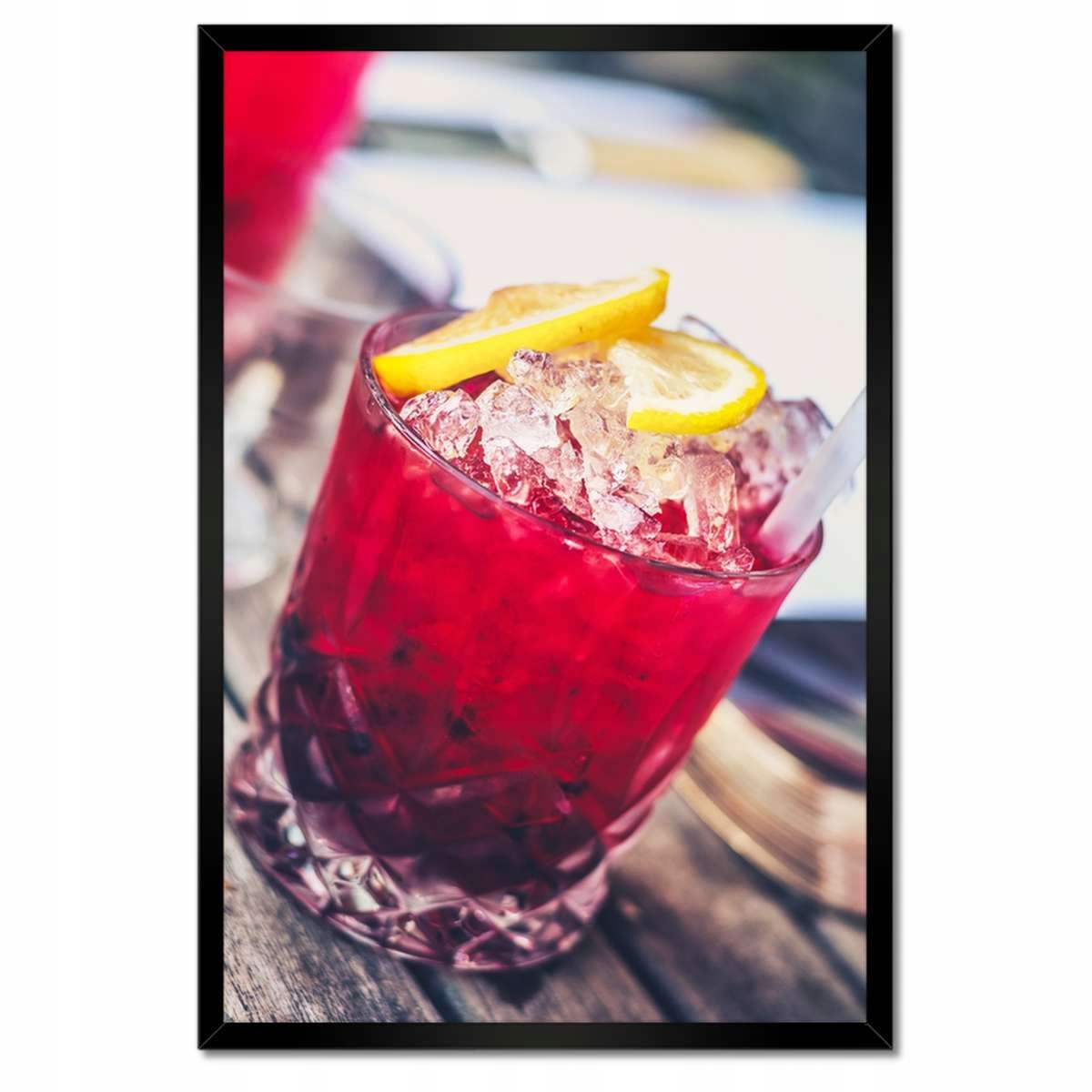 Plakáty v rámu 40x60 Drink s ovocem Nápoj