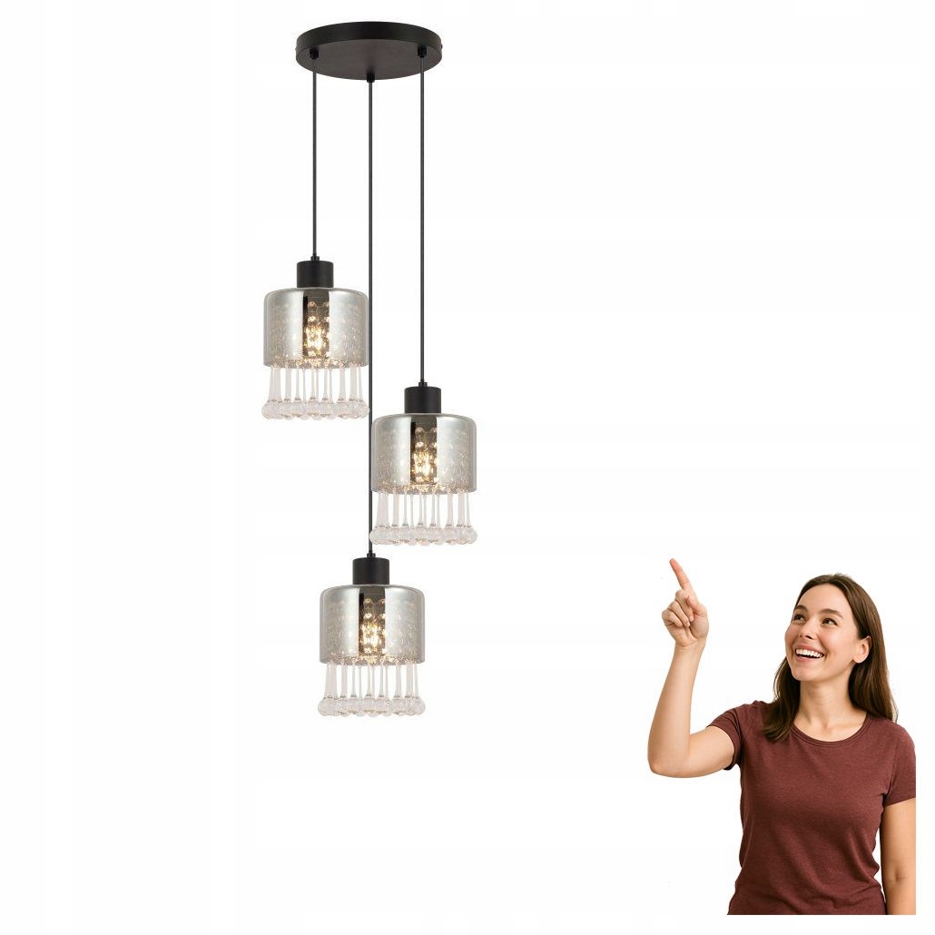 Závesná lampa Hendry 15884-3H Globo