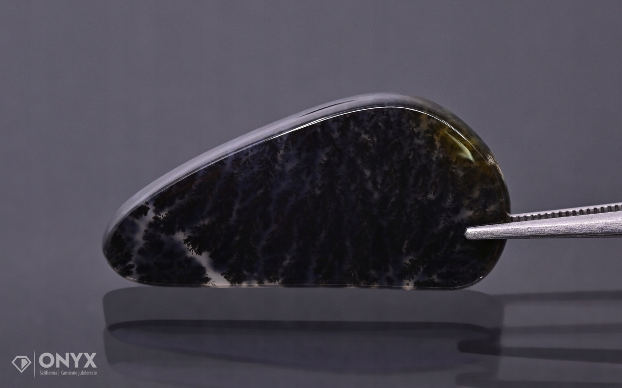 Dendritový achát z Kazachstánu nepravidelná destička