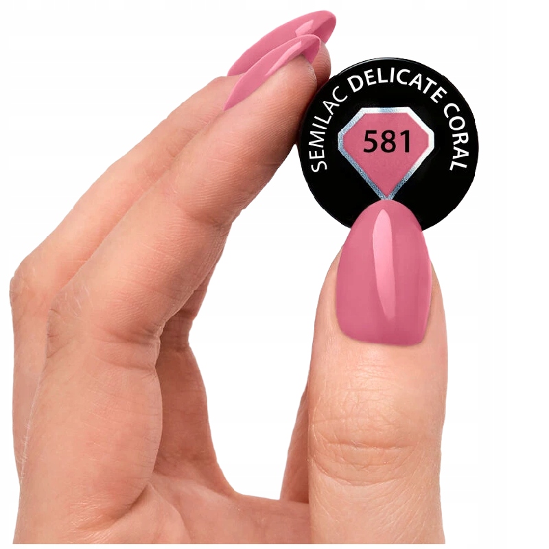 

Semilac 581 Delicate Coral Lakier Hybrydowy 7ml