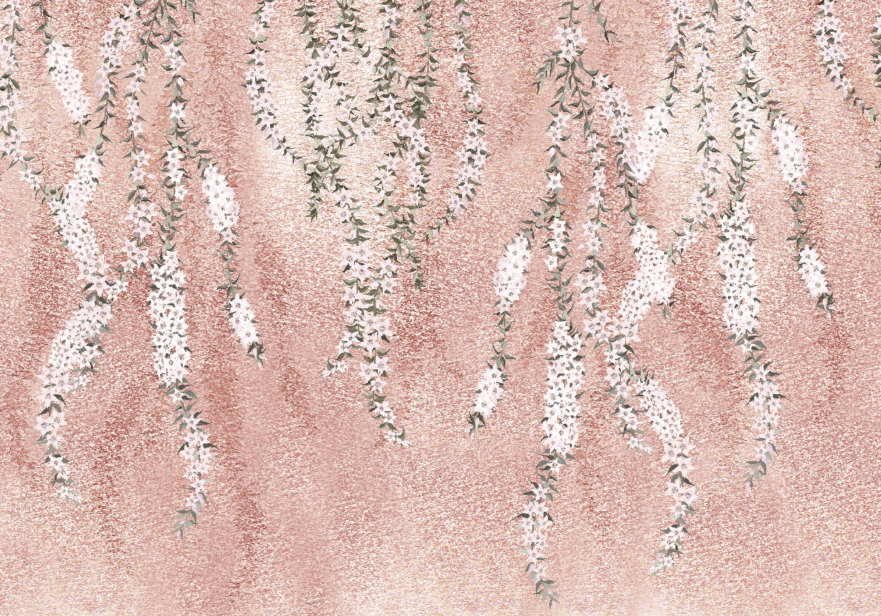 Fototapeta Kvety v ružovej farbe 400x280 štruktúra 350g