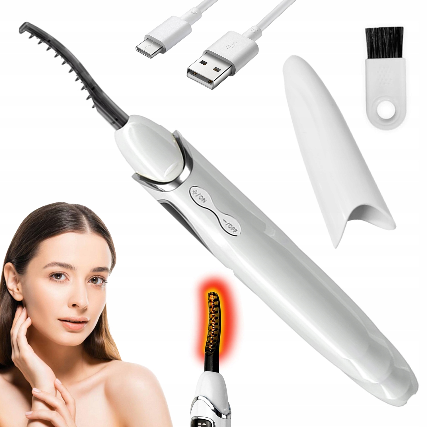 Přenosná Řasenka S Displejem A Rychlým Zahříváním 60 Až 90 °C