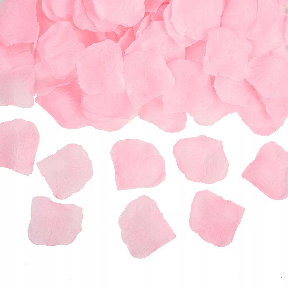 

Płatki Róż Dekoracja Stołu Na Ślub Różowe 100szt