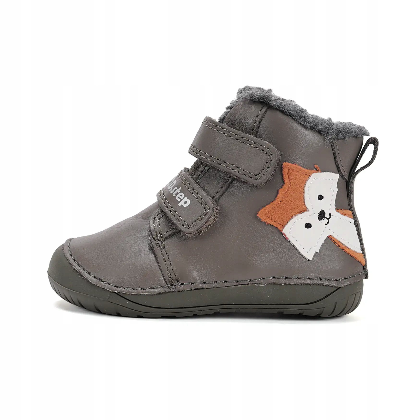 D.D. Step Zimowe Trzewiki Ocieplane Barefoot W070-52301B Khaki r.25