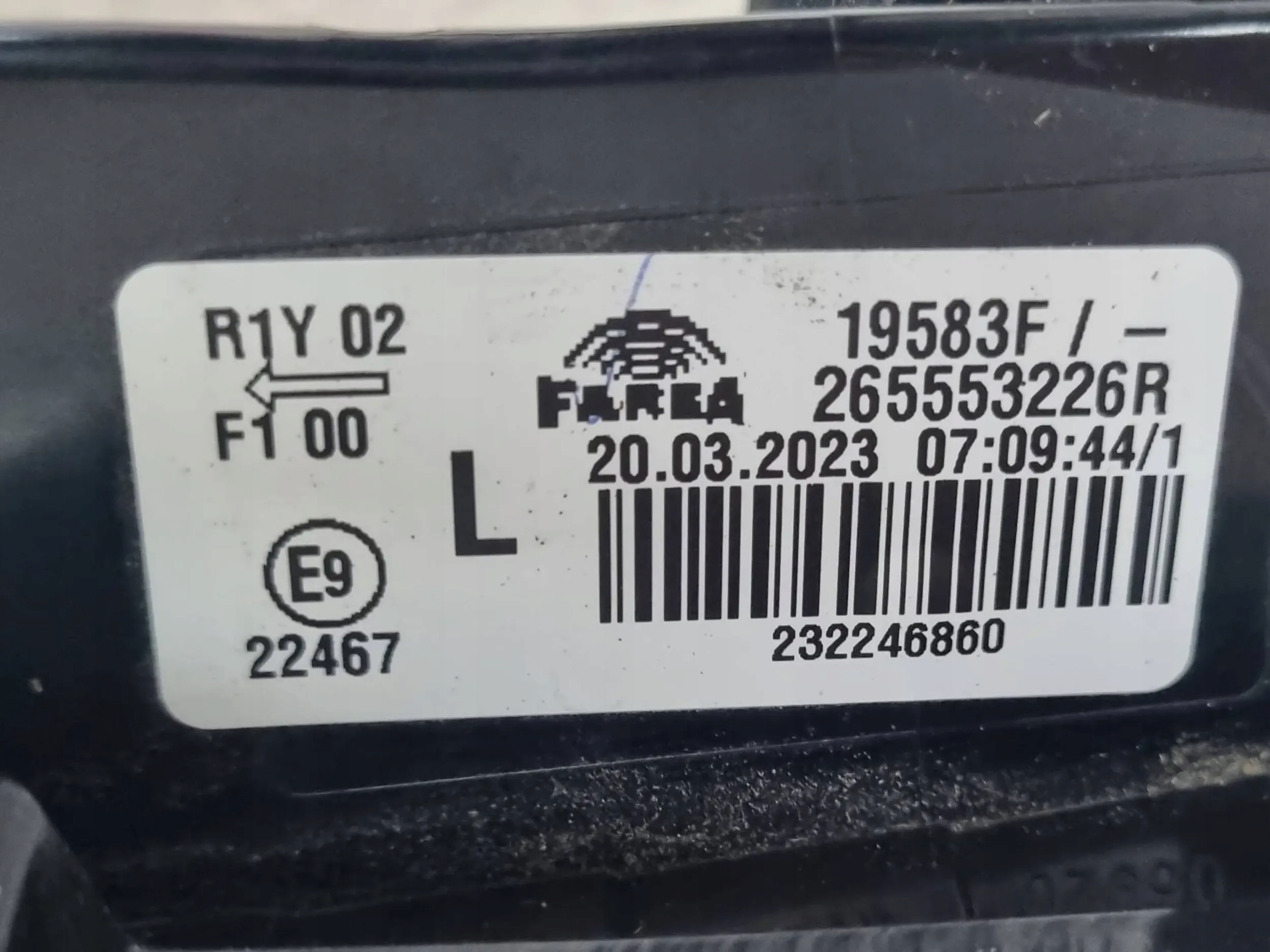 Renault Clio X98 Rückleuchte 265551035R Rearlamp - Thumbnail 10