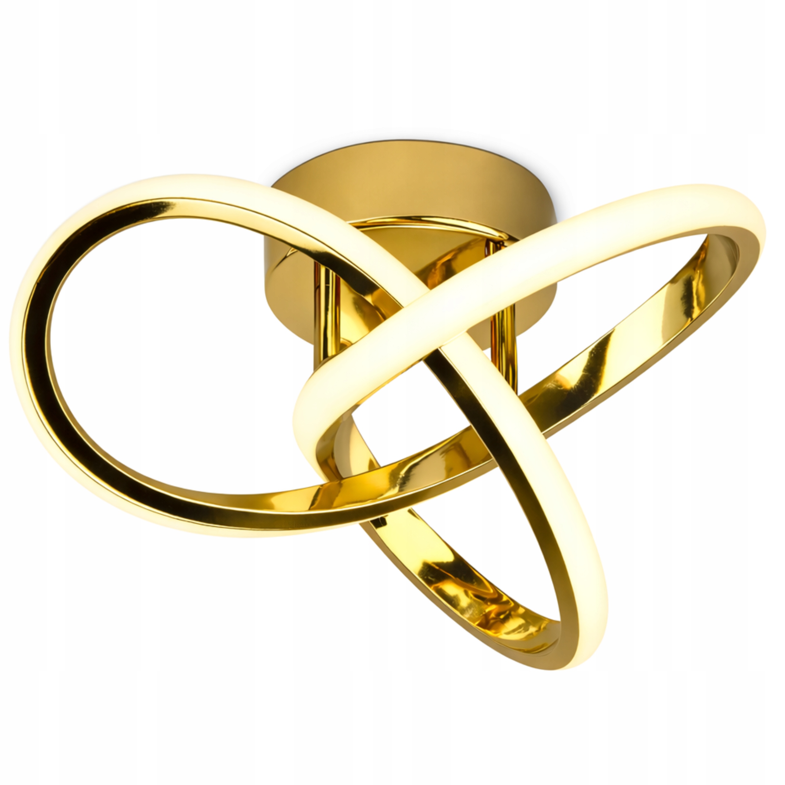 Závěsná lampa Stropní Svítidlo Led glamour modern zlatá moderní 3000/4200/6500K