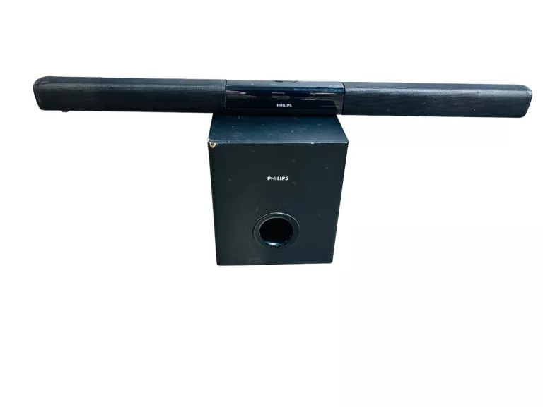 Soundbar Philips Zestaw głośnikowy SoundBar HTL3140B/12 2.1 200 W czarny