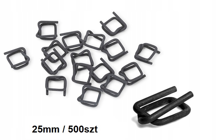 25 mm Zapinky Drátěné Fosforové sponky Pro Pet Pásky, fosforované, Hrubé