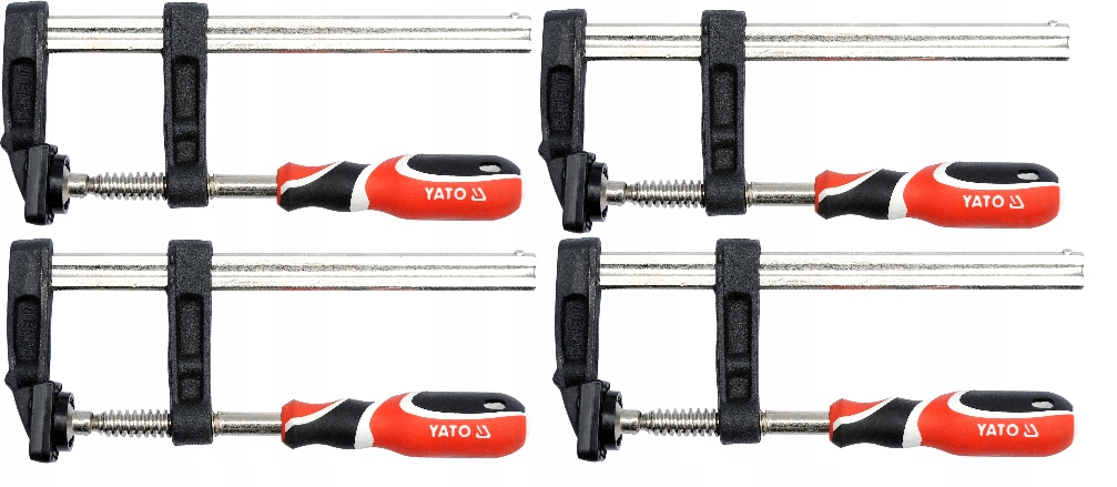 YATO ZESTAW ŚCISKÓW ŚCISK STOLARSKI 300x50MM YT-6444 X4