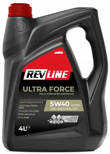 

Olej 5W40 4L Silnikowy RevLine Syntetyczny