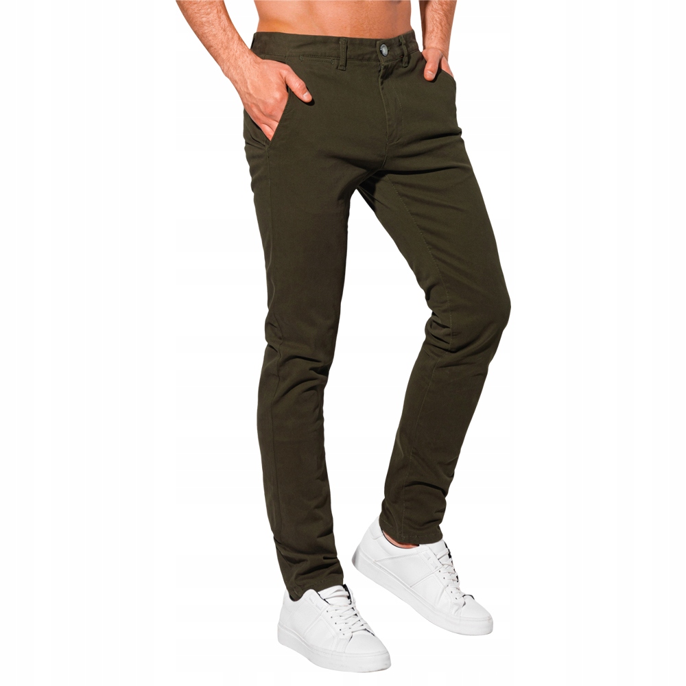 

Spodnie męskie chino 1089P khaki 30