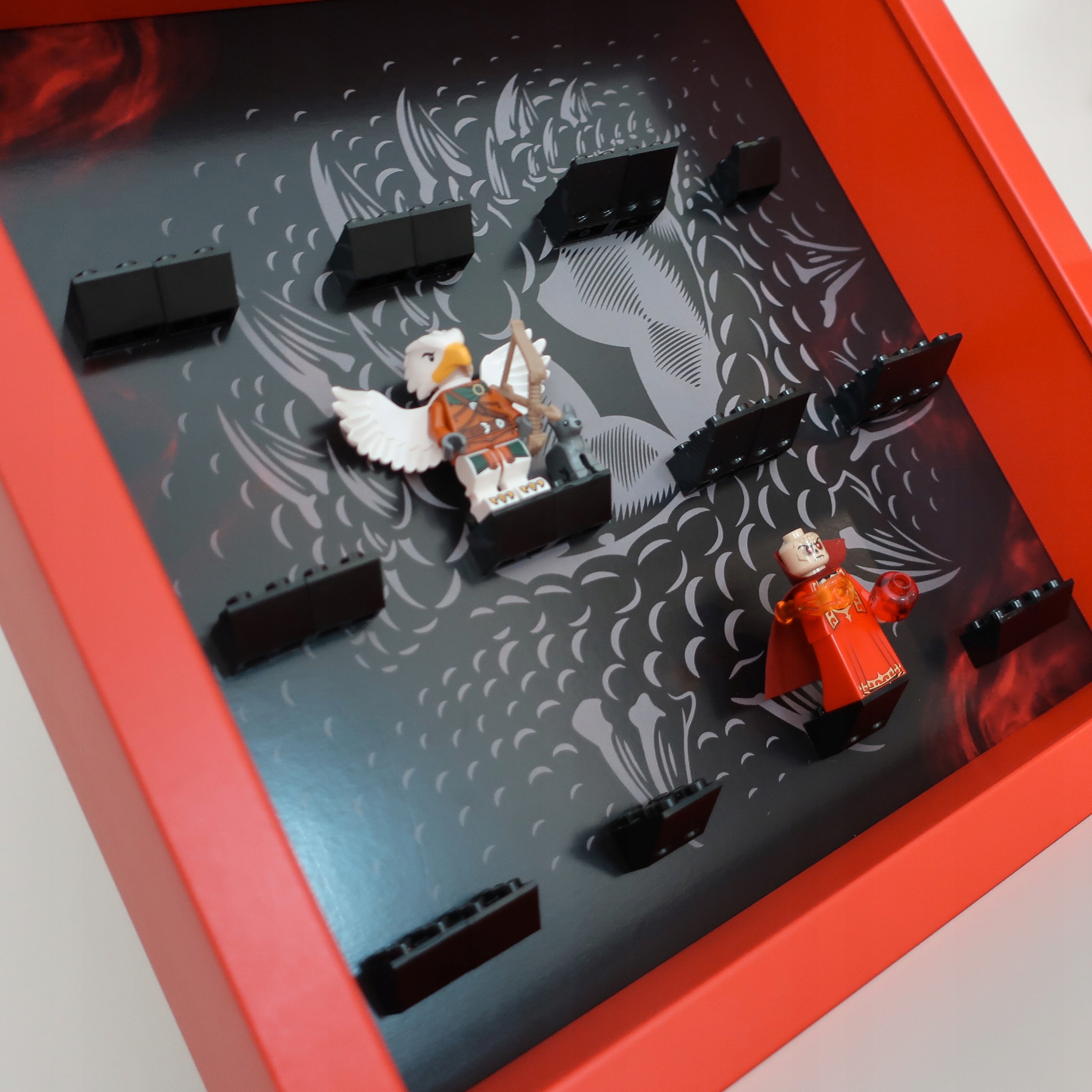 RAMKA DO LEGO MINIFIGURES 71047 SERIA DUNGEONS & DRAGONS 27CM Bohater Inny