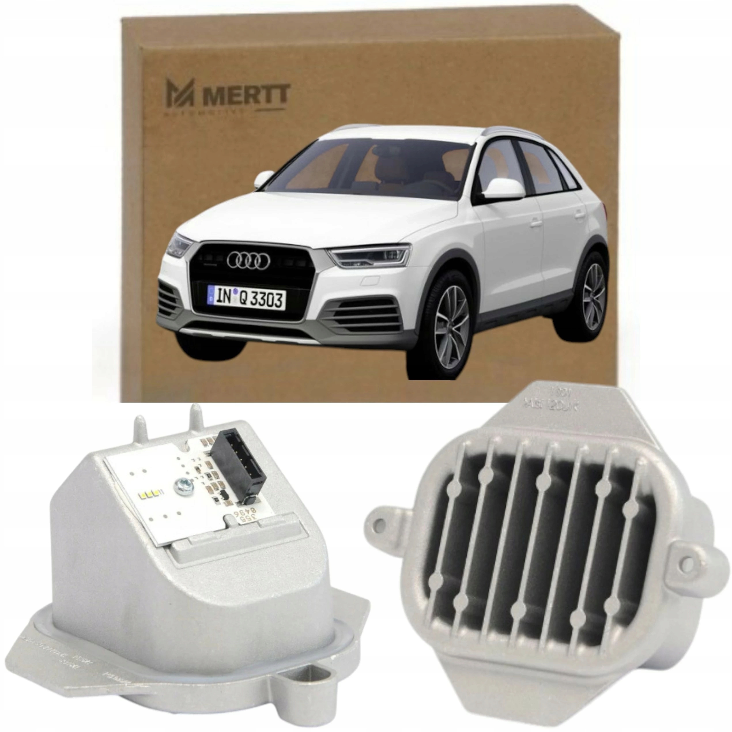 Led modul pro Audi Q3 8U Ježek Drl denního světla světel Ksenon 8U0941475C
