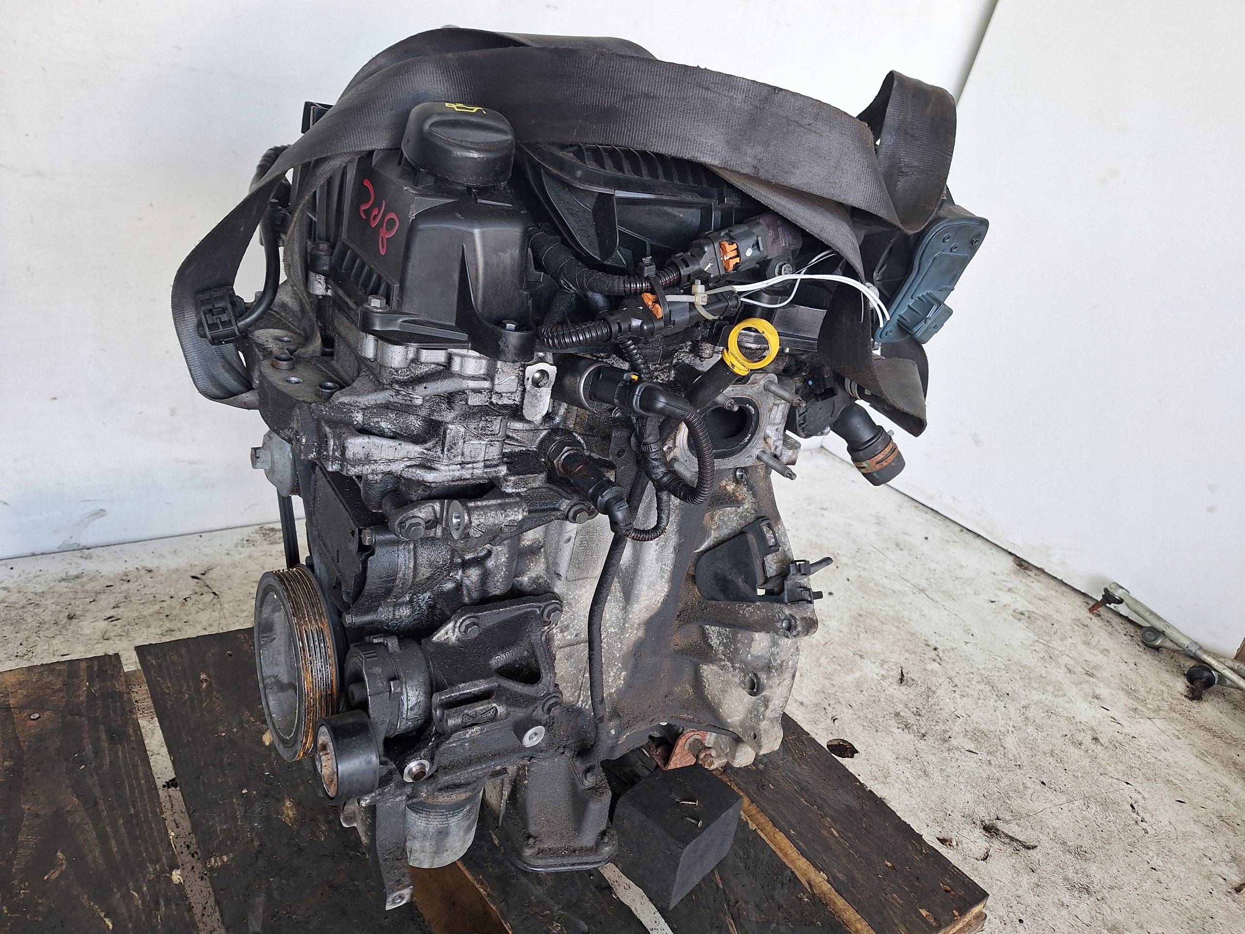 PEUGEOT 208 12-15 engine 1.2PURETECH HM01 10B206 !!!FILM!!!