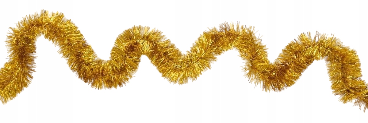 

Łańcuch Choinkowy ozdoba dekoracja Xmas złoty 4m