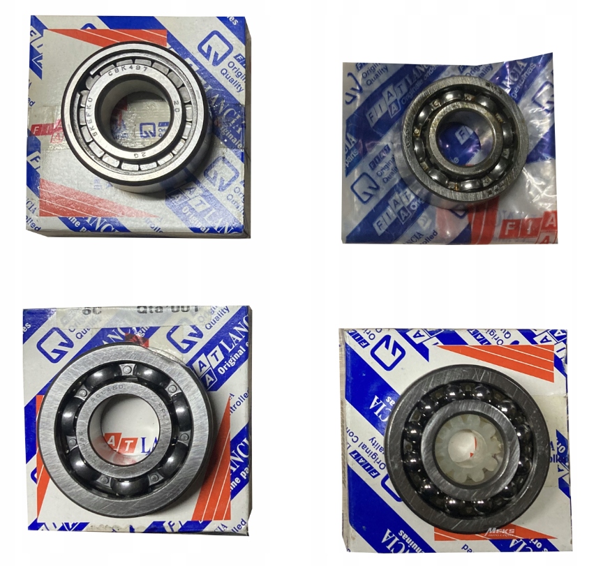 ŁOŻYSKA SKRZYNI BIEGÓW FIAT 126P NOWE ORYGINALNE 6204 CBK167 CBK168 CBK169