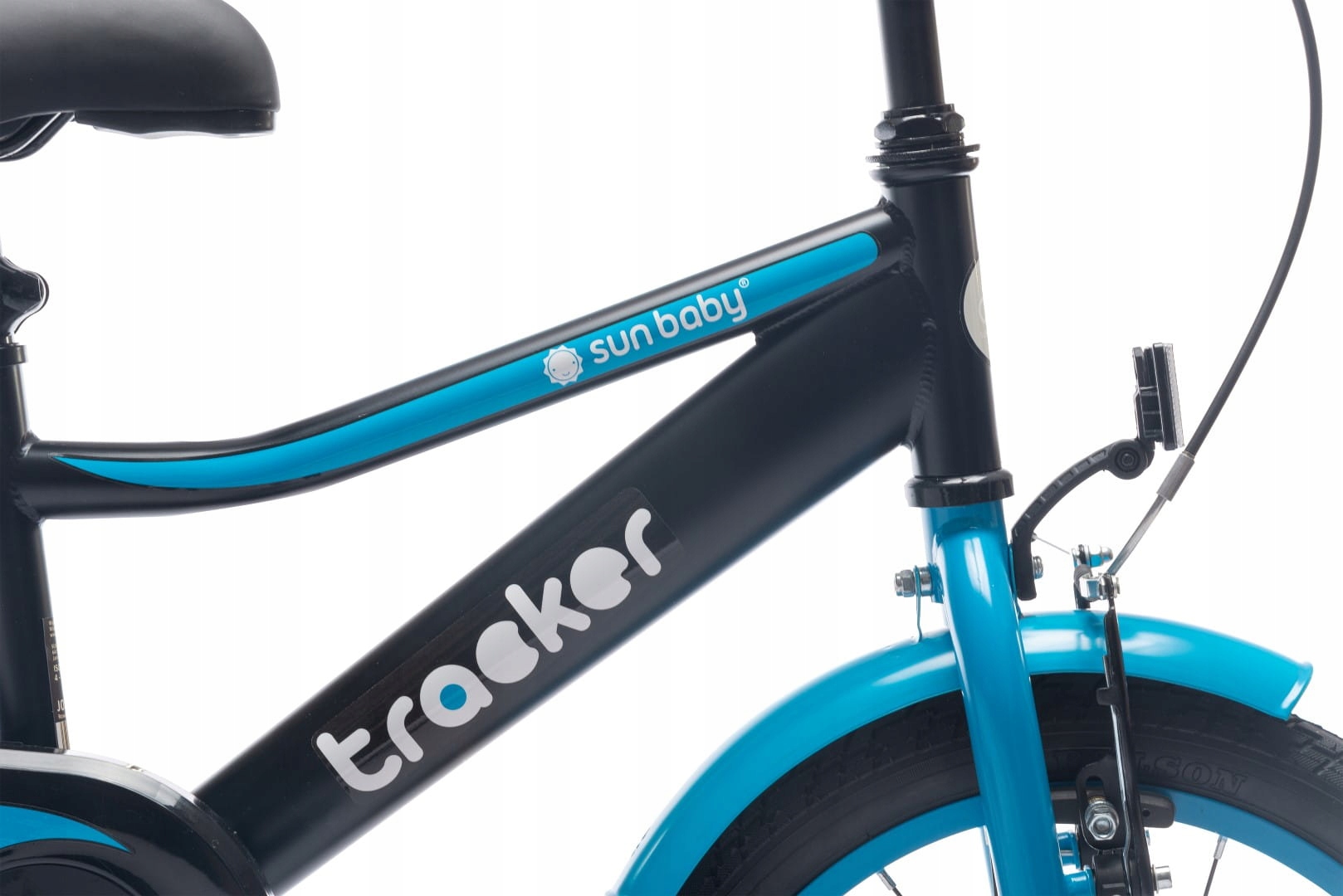 Rower dla chłopca 16 cali Tracker bike neon niebieski Model Tracker Bike