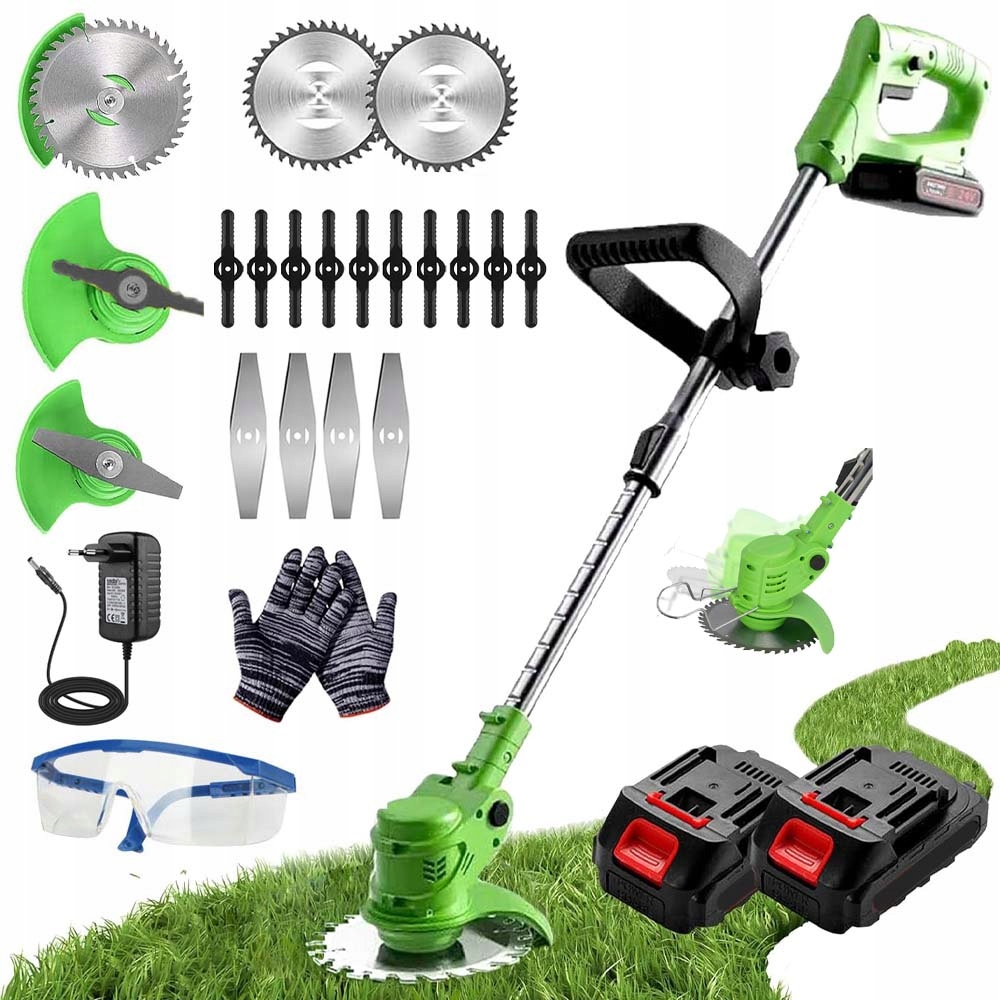 Akumulátorová Elektrická Ohraňovačka Pro Zahradní Trávníky 24 V, Výkonná