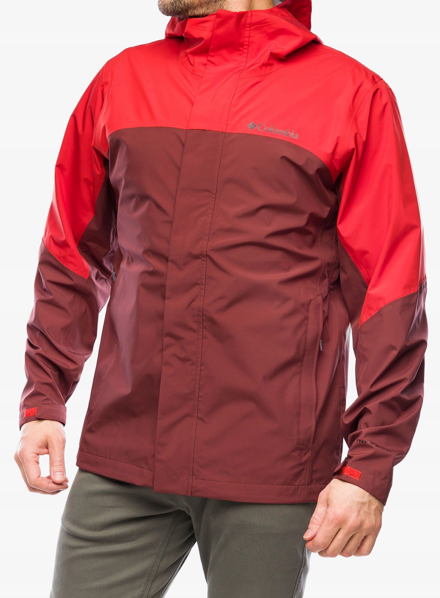 Bunda s membránou Columbia Wahkeena Falls 3L Shell spicy/spice XXL