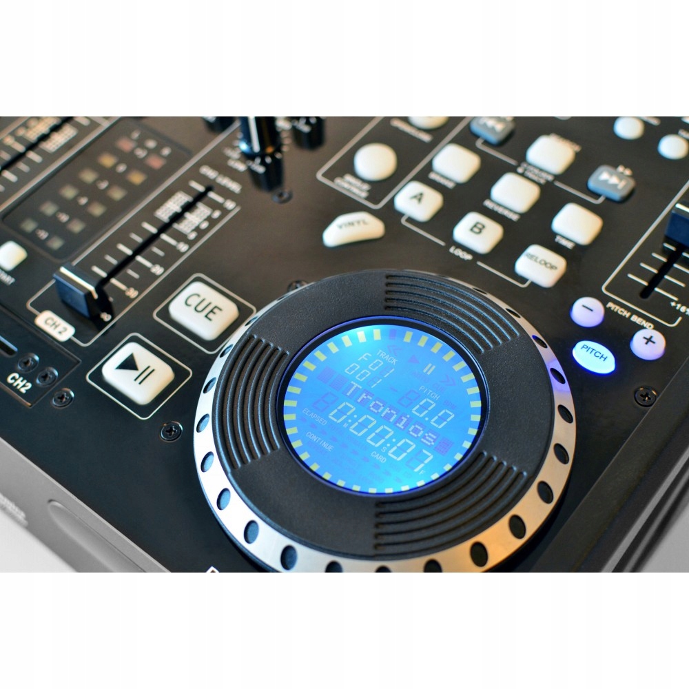 Konsola PDX125 CD/SD/USB/MP3 Odtwarzane nośniki CD/MP3