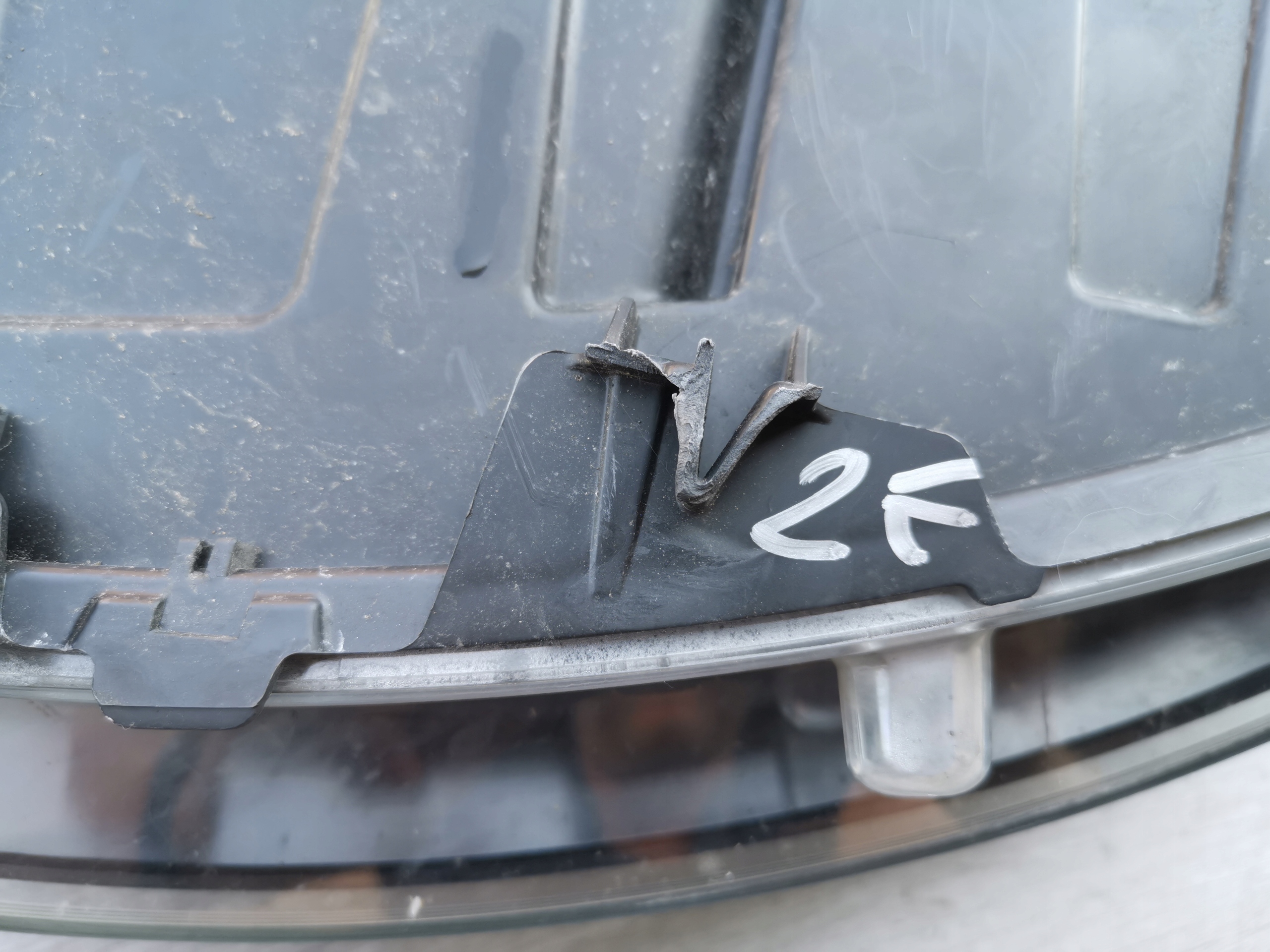 light right front front SCENIC III LIFT renault