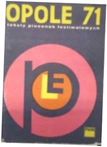 Opole 71 teksty piosenek festiwalowych -