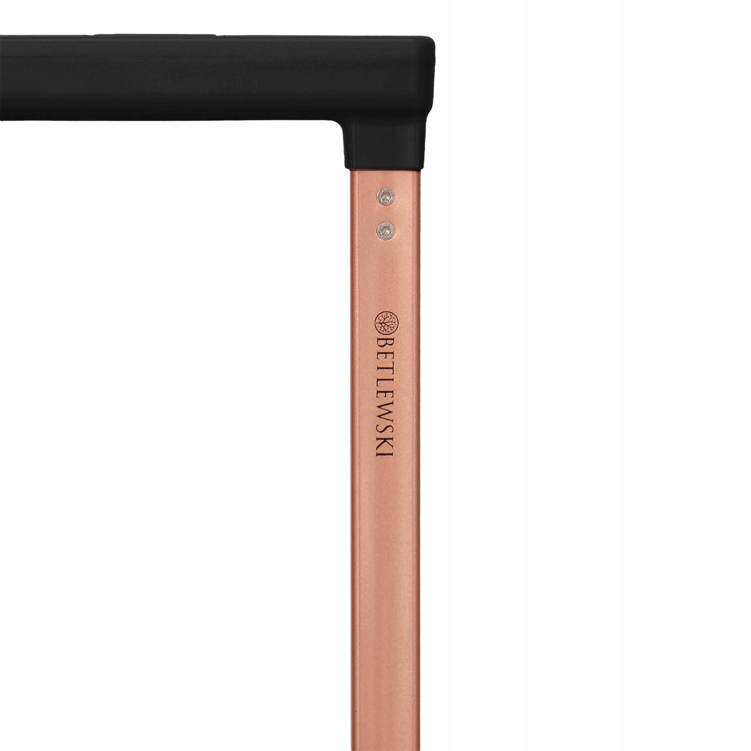 BETLEWSKI Komplet 4 walizek podróż na wakacje wyjazd odporne na kółkach Materiał dominujący ABS