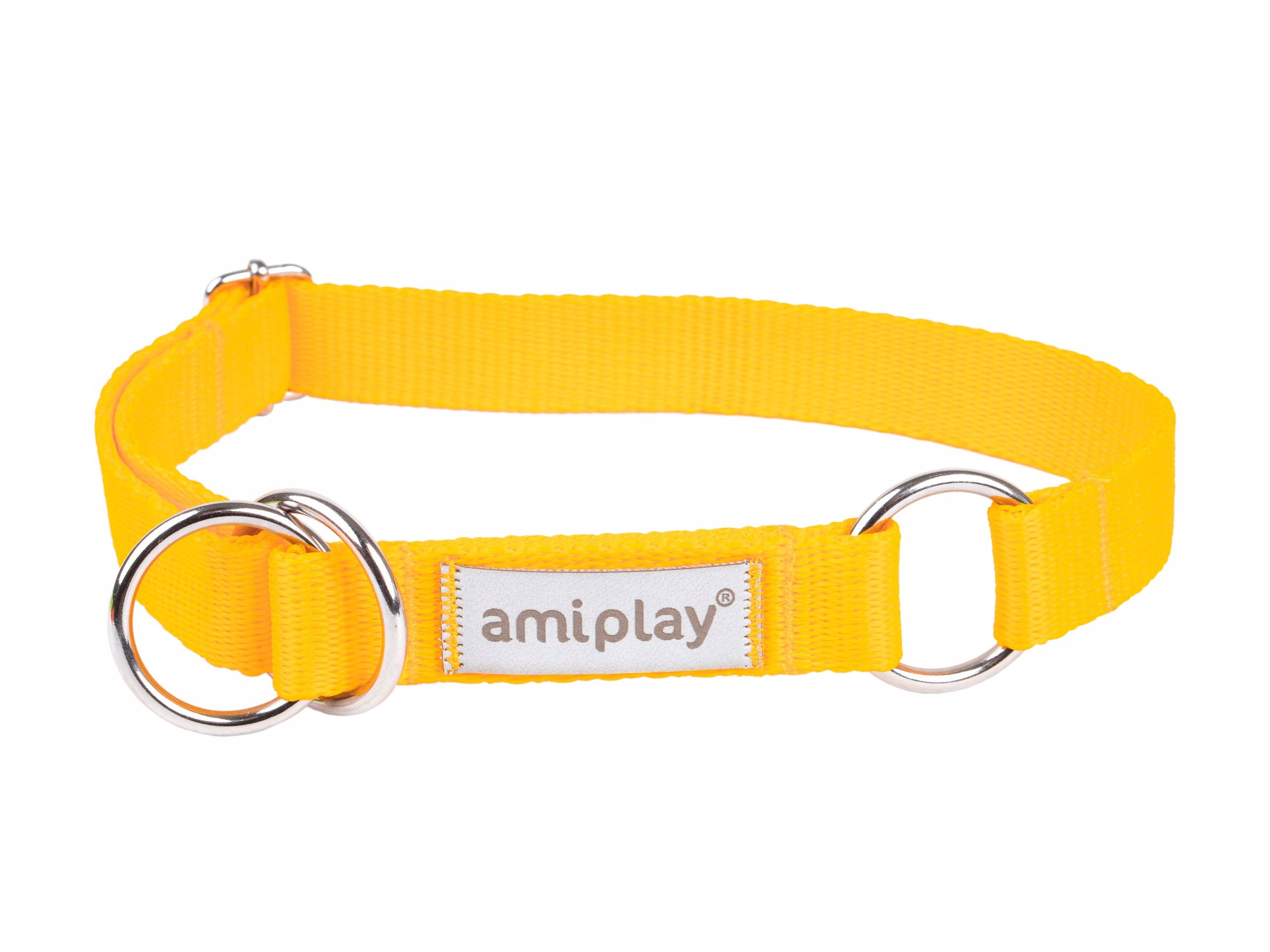 

Obroża nylon półzaciskowa Amiplay Samba XL Żółty