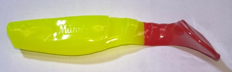 

Manns Predator 3 9cm żółty fluo czerwony ogon