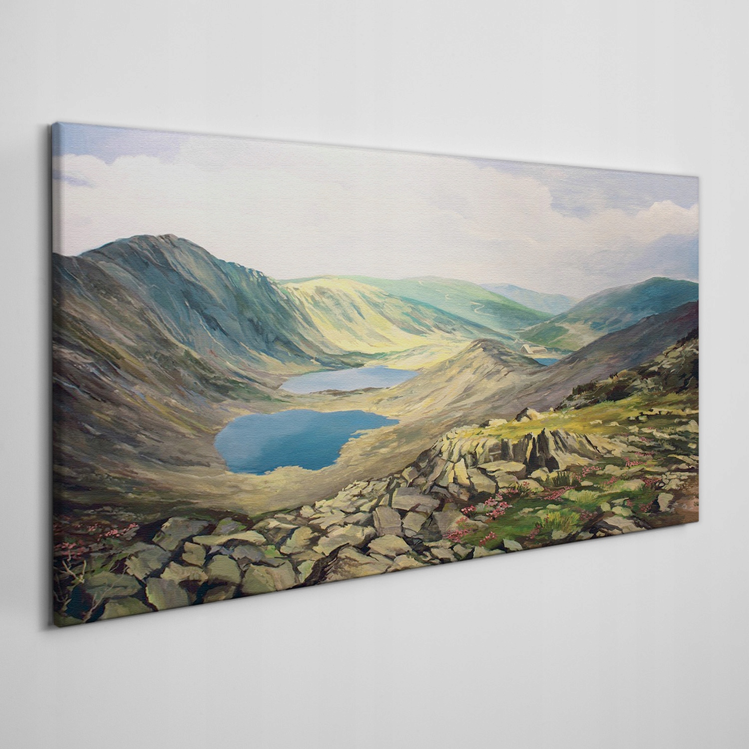 

Obraz na płótnie Jeziora góry krajobraz 100x50 cm