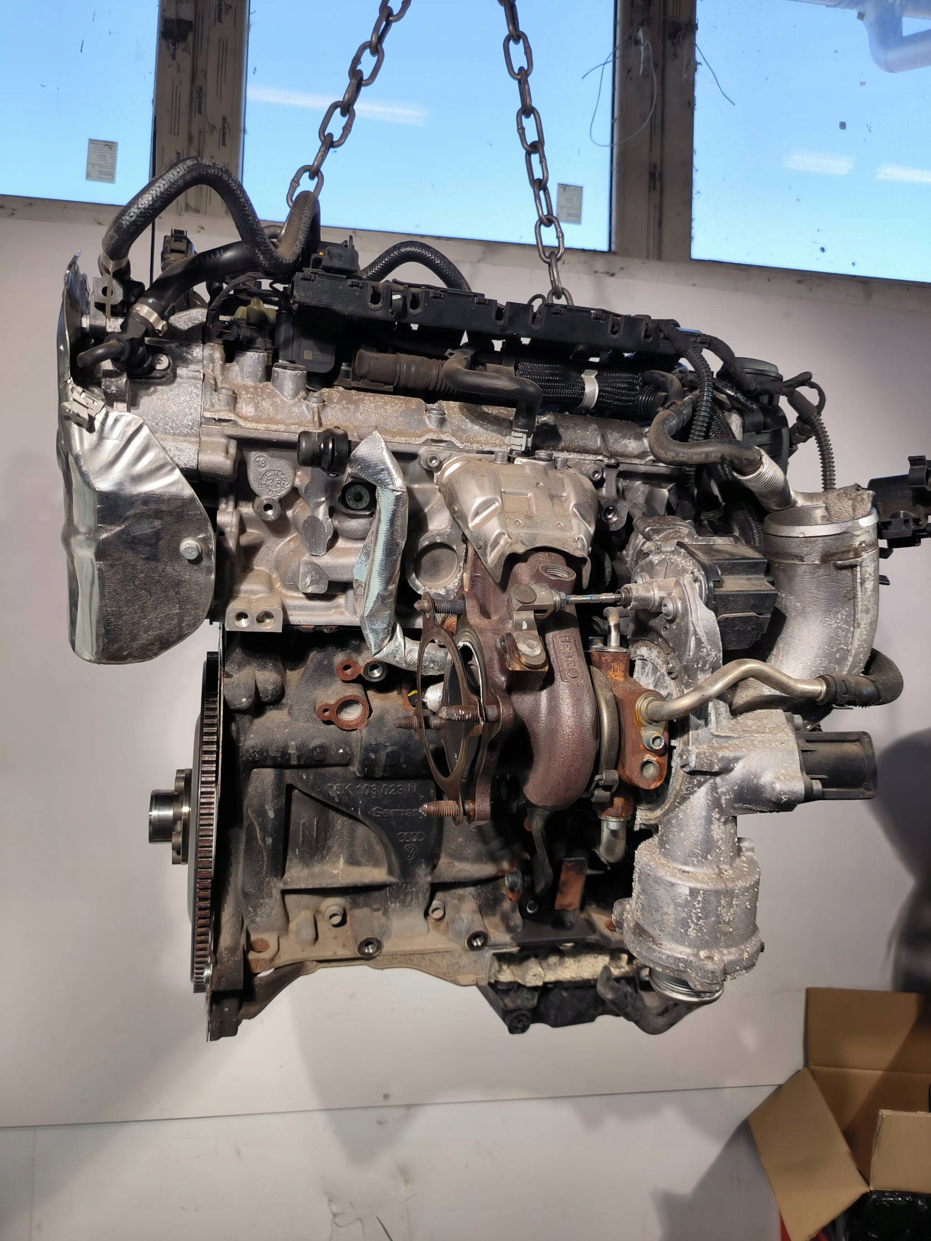 engine complete DLVA DLV 2.0 TFSI AUDI A4 B9