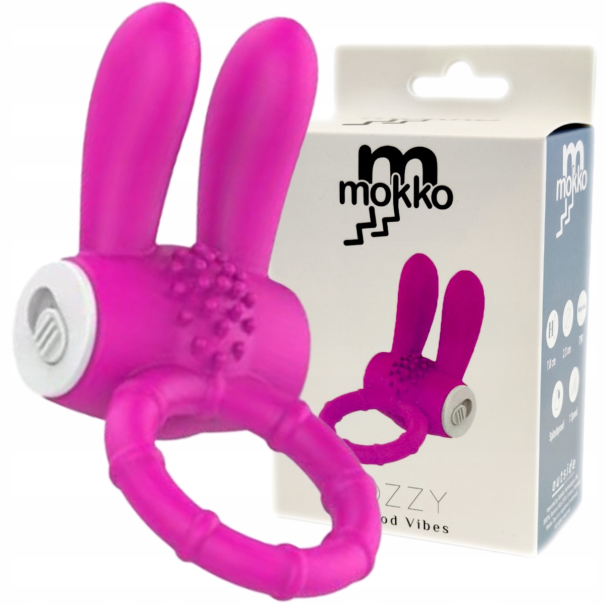 

Pierścień Erekcyjny Na Penisa różowy Wibrujący