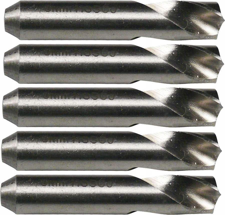 Bodové frézy 8.0 x 44 mm, Hss Co5, 5 ks