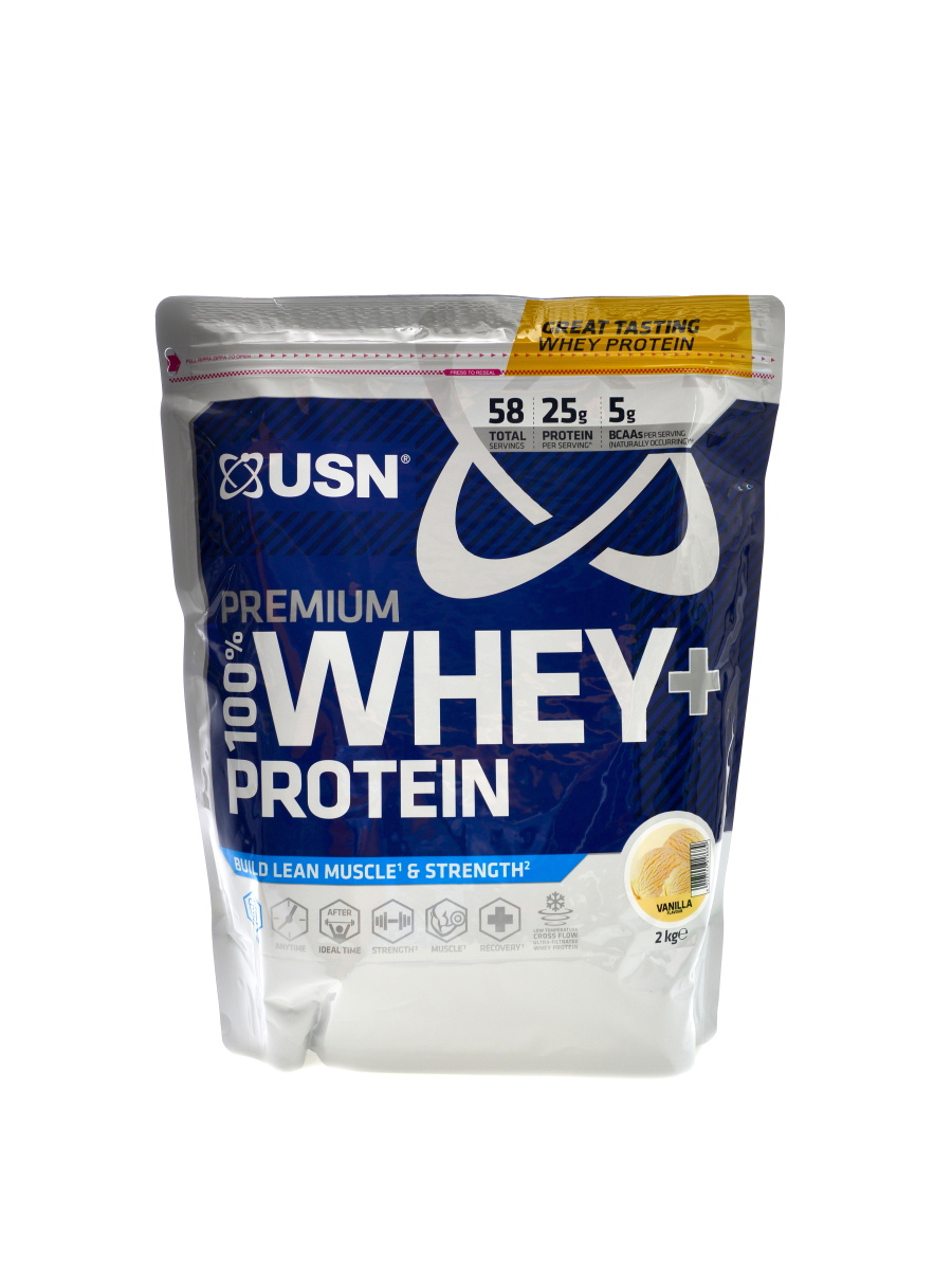 Usn 100% Premium whey protein Bag 2000g vanilka