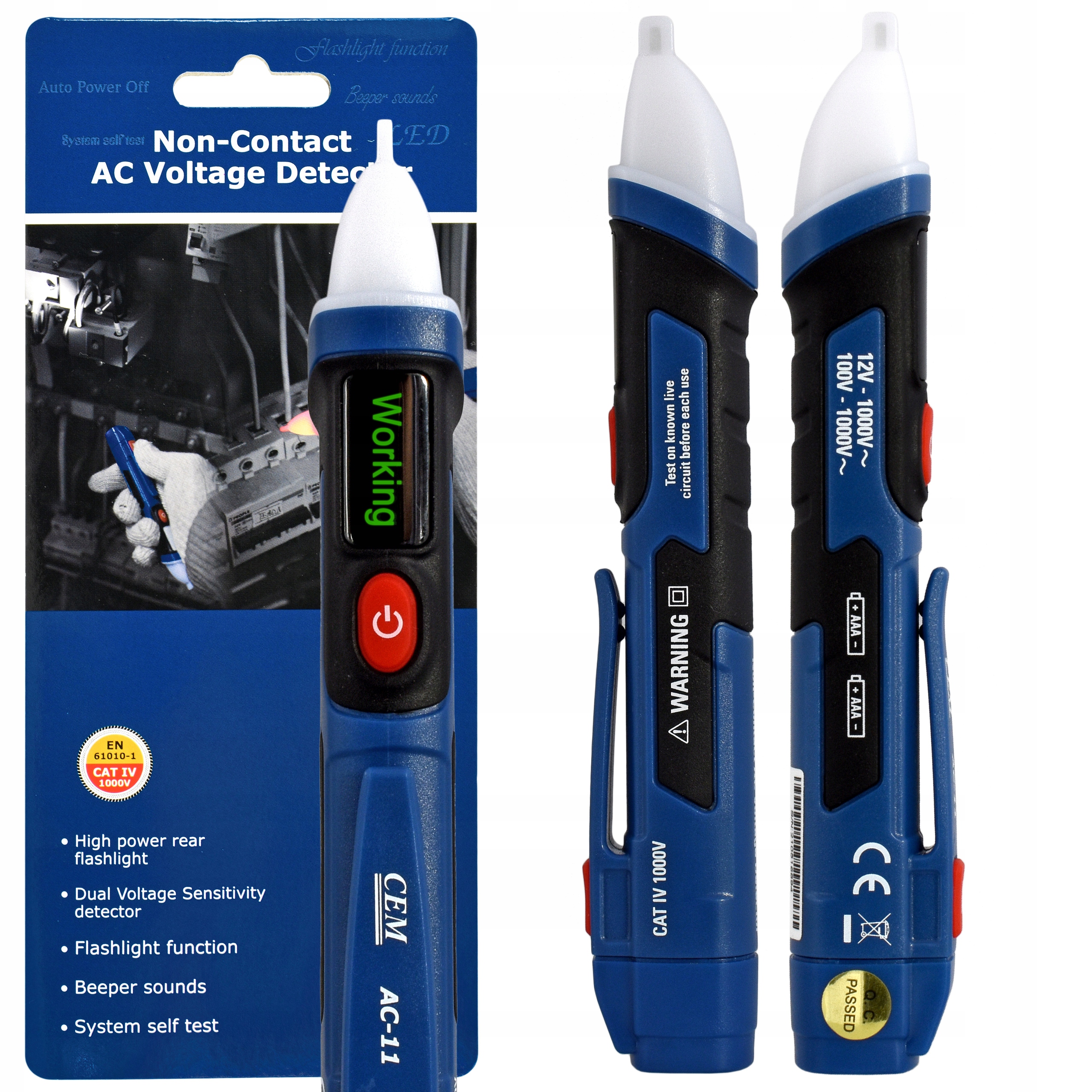 

Próbnik tester detektor Napięcia Wykrywacz L Fazy