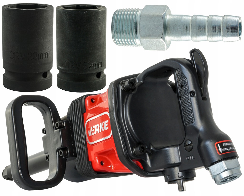 KLUCZ UDAROWY PNEUMATYCZNY DO KÓŁ TIRA 1CAL 4800NM Marka Verke