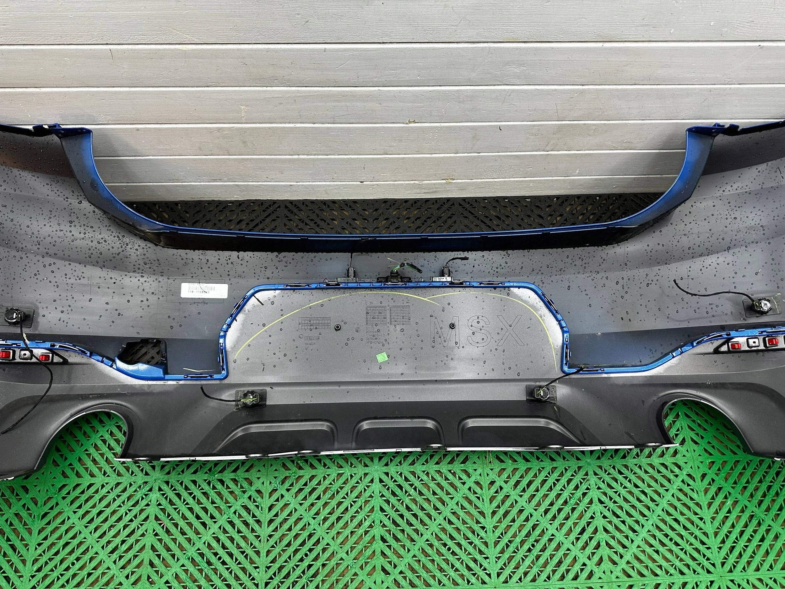 bumper rear rear part BMW X2 F39 complete