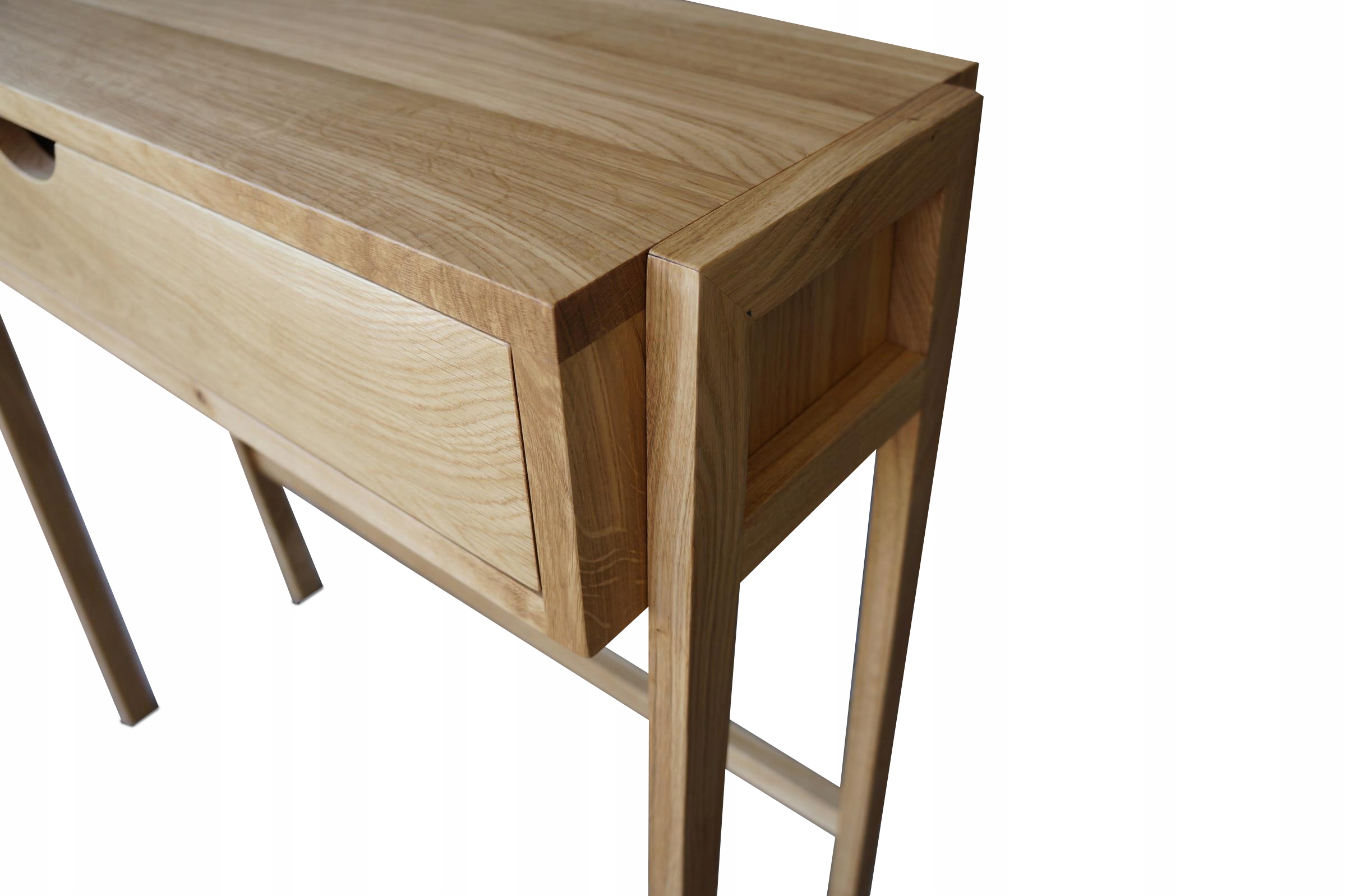 KONSOLA LOFT Z SZUFLADĄ 80 CM LITY DĄB Marka inna