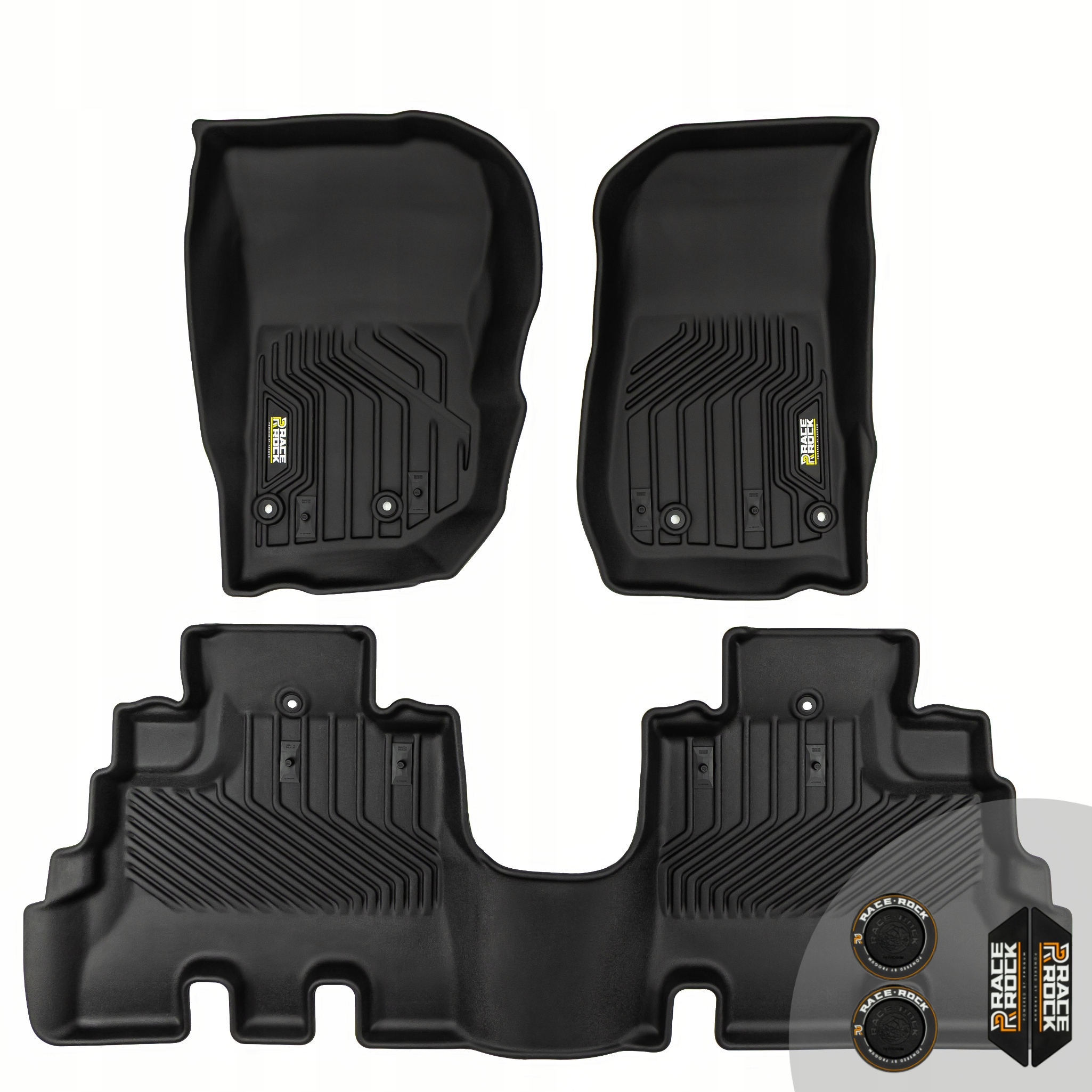 Frogum Race Rock Koberce do auta pro Jeep Wrangler III Rubicon 06-2018