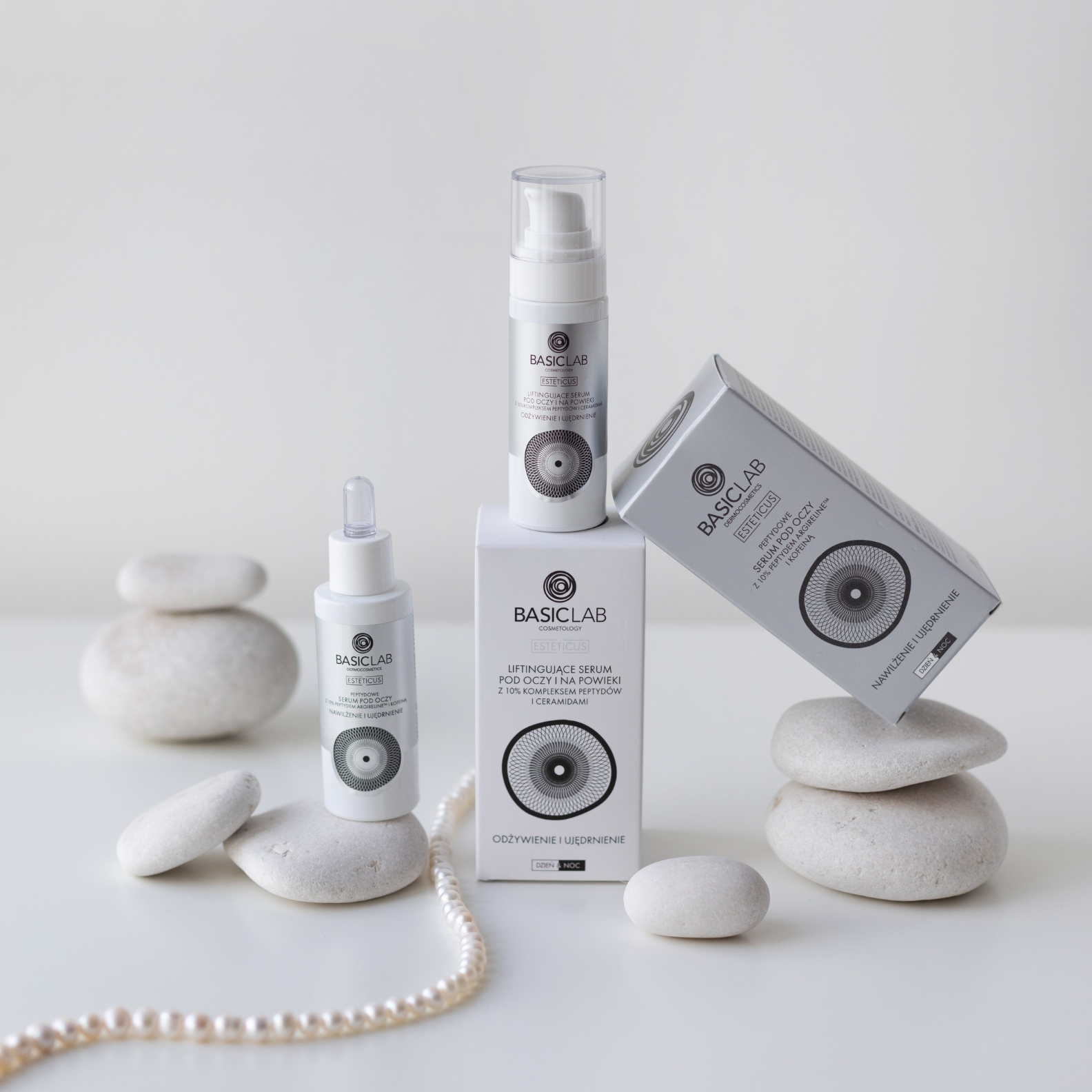 BASICLAB Liftingujące serum pod oczy 30 ml Marka BasicLab