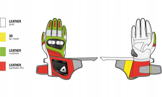 Rękawice Rev'it Xena 3 Lady Black/ Grey r. XL Producent Rev’it!