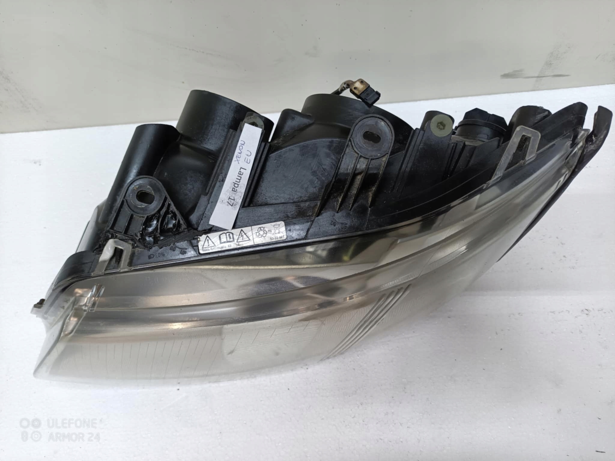light left front XENON SAAB 9-3 II 93 oe Europa 02-07r. reflektor left