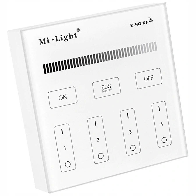 Dálkový Ovladač Panel Milight B1 Mono 4-zónový na 2x Aaa