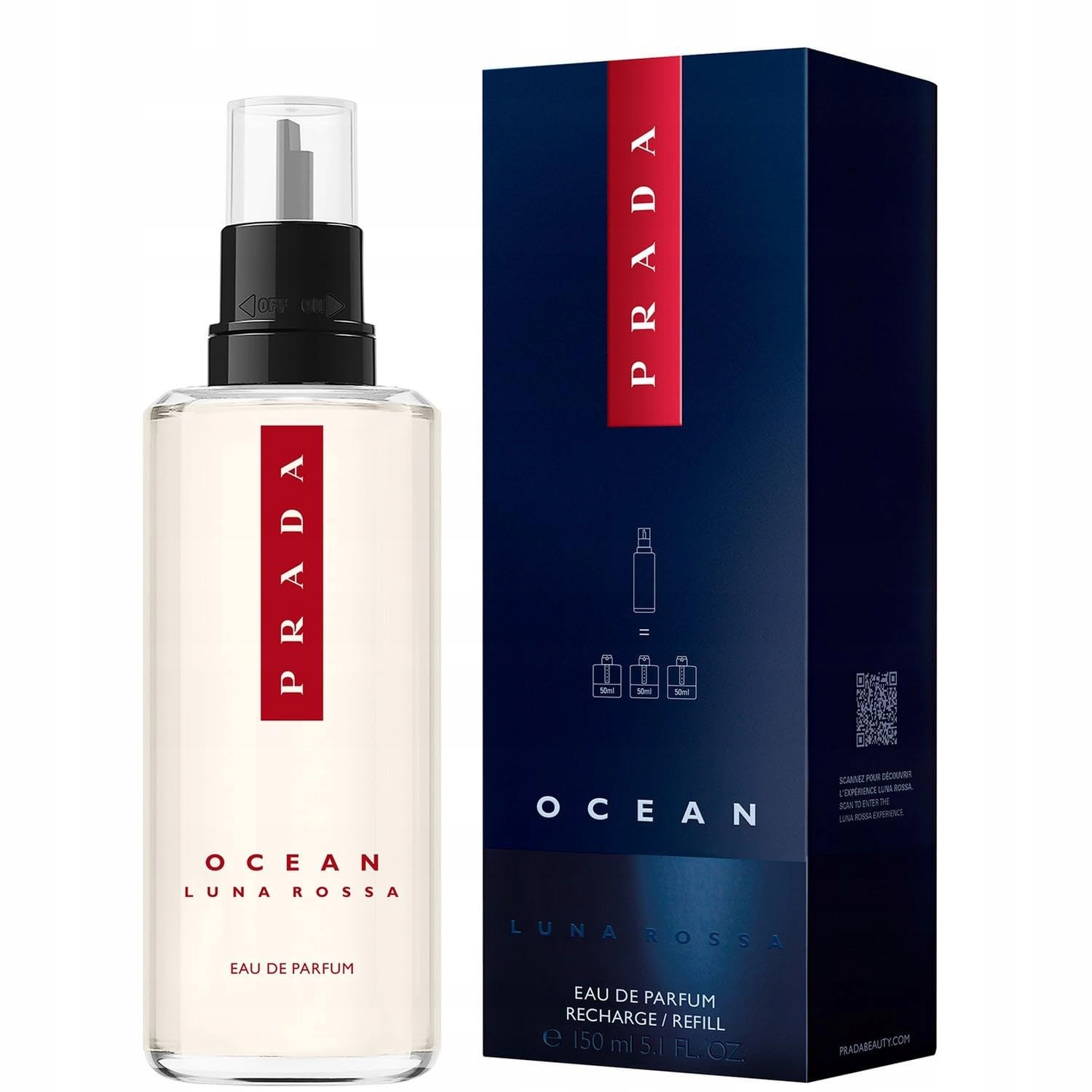 Luna Rossa Ocean – Parfémovaná Voda – Např. Objem: 150 ML