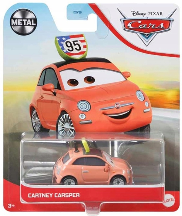 

Cartney Carsper Fan Zygzak Auta Cars Disney Mattel
