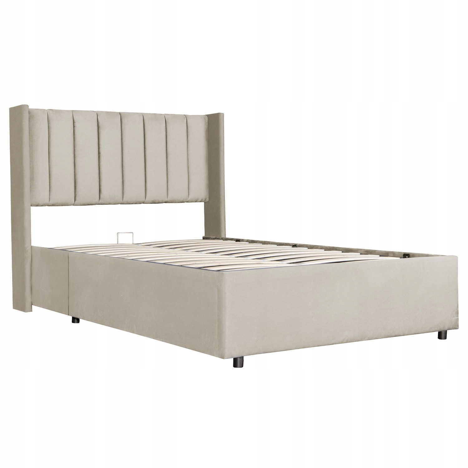 817 Łóżko tapicerowane stelaż 140x200 Rzeszów Rozmiar 140x200