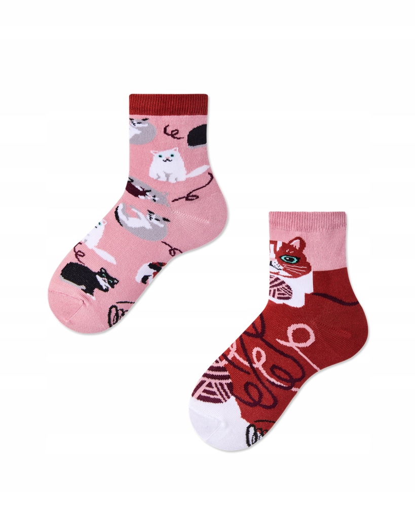 

Skarpety Dziecięce Manymornings Playful Cat 27-30