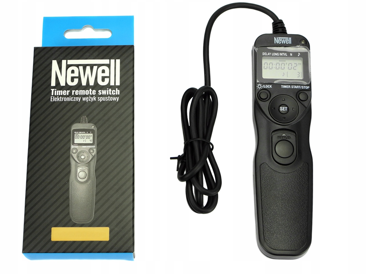 WĘŻYK SPUSTOWY PILOT INTERWAŁ do CANON EOS RP R6 R7 R8 R10 R100 200D 250D